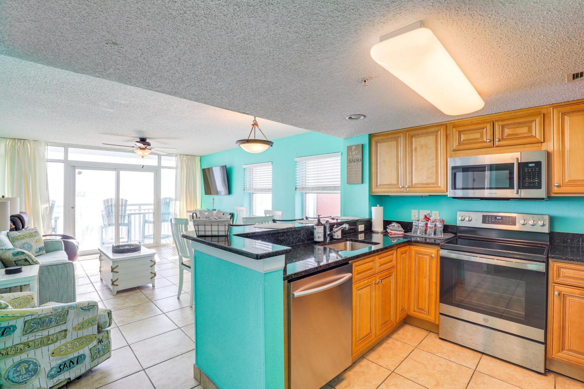 מירטל ביץ' Oceanfront Condo With Huge Balcony Walk To Skywheel מראה חיצוני תמונה