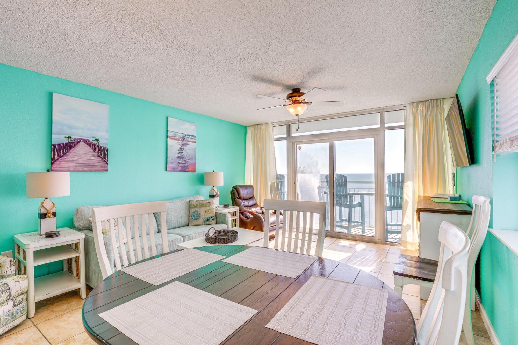 מירטל ביץ' Oceanfront Condo With Huge Balcony Walk To Skywheel מראה חיצוני תמונה